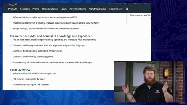 AWS Certified DevOps Engineer - Professional – Screenshot 1