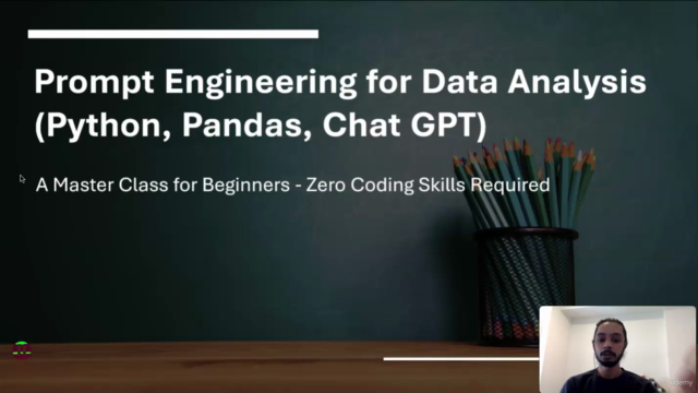 Prompt Engineering for Data Analysis Python, Pandas, ChatGPT – Screenshot 1