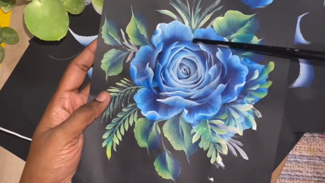 Rose Painting Using One Stroke Technique – Screenshot 2