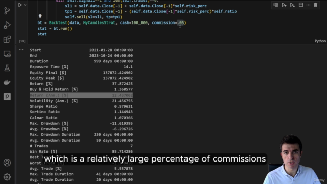 Algorithmic Trading Strategies In Python – Screenshot 2