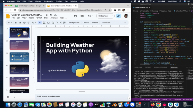 Building Weather App with Python, Tkinter and OpenWeatherAPI - Screenshot_03