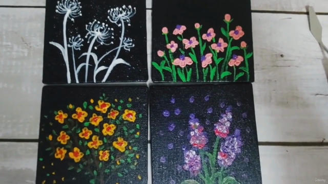 Acrylic Painting For Beginners: Learn To Paint Easy Florals – Screenshot 1