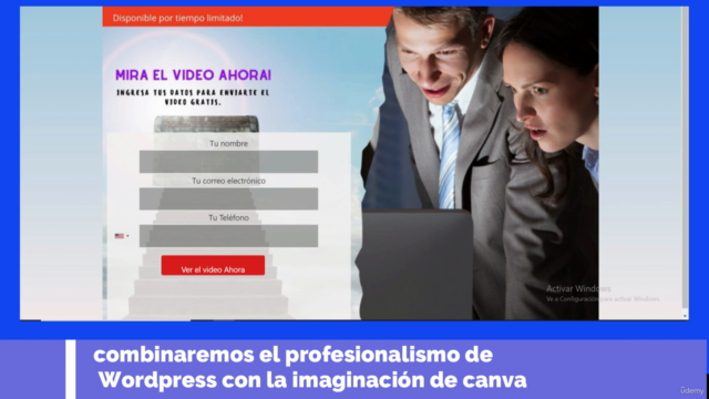 Diseño web con wordpress y canva de básico a avanzado. – Screenshot 3
