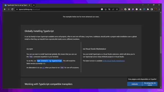 TypeScript para principiantes desde 0 – Screenshot 3