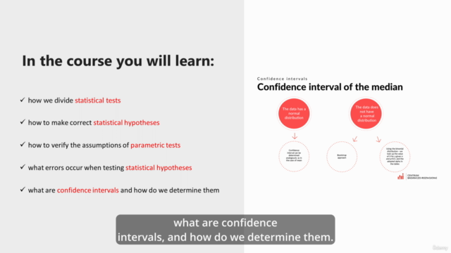 Statistical Tests – Screenshot 2