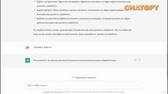 ChatGPT-4 İle Başarıya Ulaşın: Faydalar, Mesleki Avantajlar – Screenshot 4