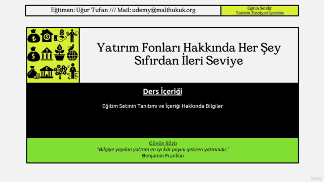 Yatırım Fonları Hakkında Her Şey: Sıfırdan İleri Seviye – Screenshot 1