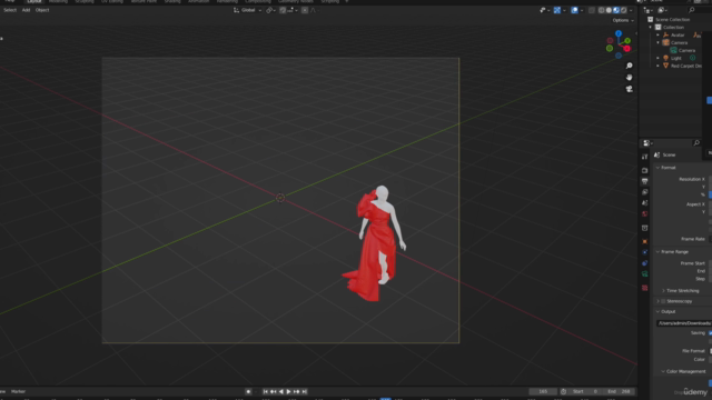 Create and import Clo3D animation into Blender in 2 hours! – Screenshot 4