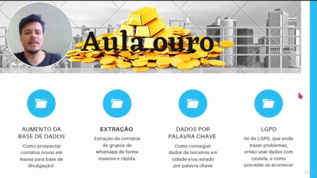 Curso prospecção e disparo em massa no WhatsApp – Screenshot 4