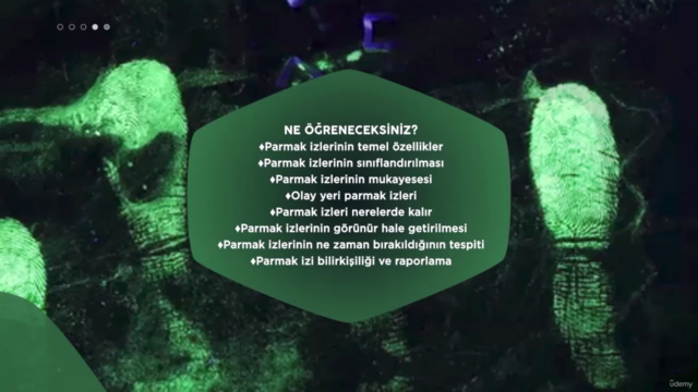Adli Parmak izi İnceleme Eğitimi – Screenshot 1