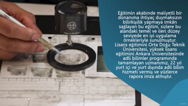 Adli Parmak izi İnceleme Eğitimi – Screenshot 2