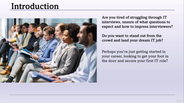 Ultimate Course on IT Interviews – Screenshot 1