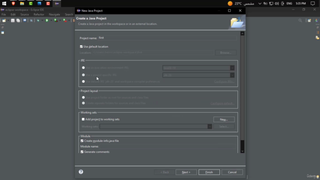 Java For Beginners In Arabic 2023 – Screenshot 4