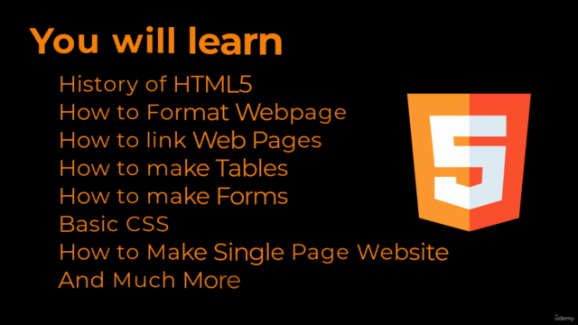 Mastering HTML5: From Beginner to Advanced 2025 – Screenshot 2