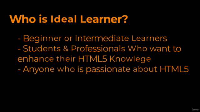 Mastering HTML5: From Beginner to Advanced 2025 – Screenshot 3