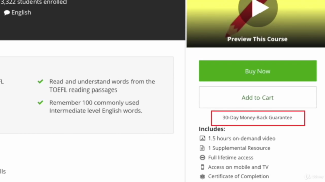 TOEFL English Vocabulary – Screenshot 4