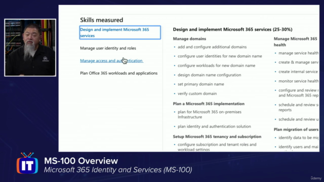 Microsoft 365 Identity and Services (MS-100) - Screenshot_02