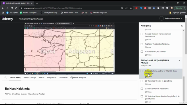 Yerleşime Uygunluk Analizi – Screenshot 2