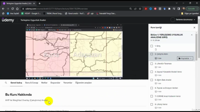 Yerleşime Uygunluk Analizi – Screenshot 4