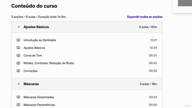 Darktable: Edição de Fotos - Ferramentas Essenciais – Screenshot 3