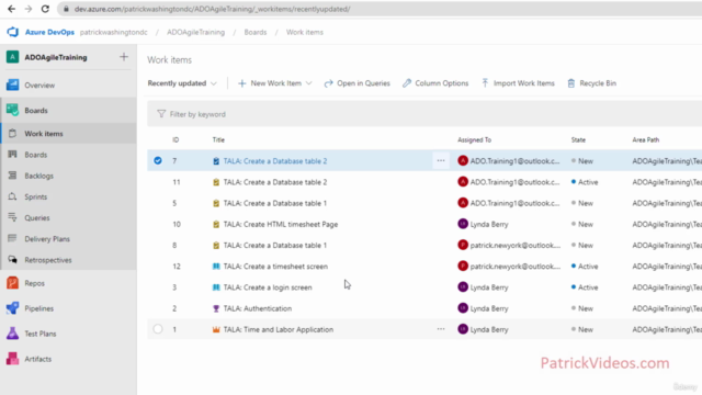 Azure DevOps(ADO) Boards Project Management : Agile in 1 hr. – Screenshot 4
