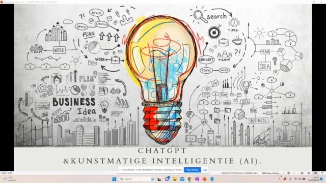 ChatGPT & Kunstmatige Intelligentie (AI) in het Nederlands – Screenshot 1