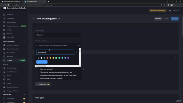 Kurs Discord – serwery, użytkownicy, boty, AI – Screenshot 3