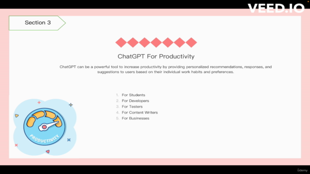 Boost Your Productivity: A ChatGPT Masterclass – Screenshot 4