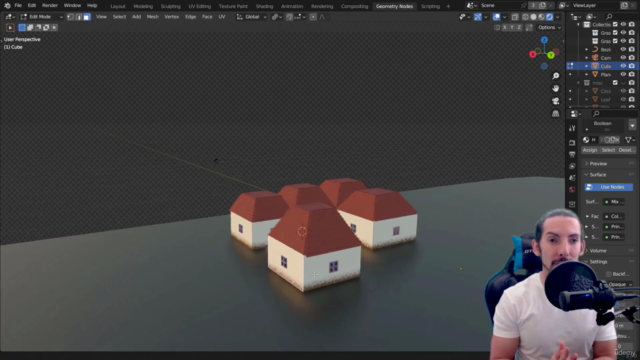 The Ultimate Blender 3D Geometry Nodes Course – Screenshot 1