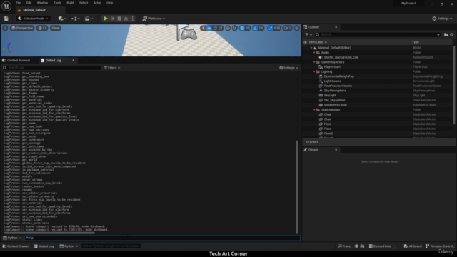 Unreal Engine 5 Python Automation – Screenshot 3