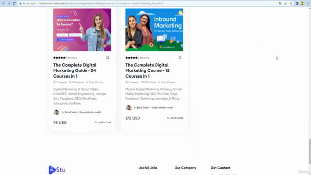 Crea tu Plataforma de cursos online con LARAVEL Y ANGULAR – Screenshot 3