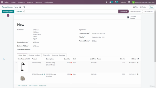 Odoo Functional Course v16 | SCM – Screenshot 3