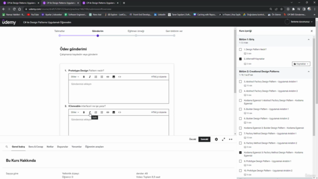 C# ile Design Patterns Uygulamalı Öğrenelim – Screenshot 3