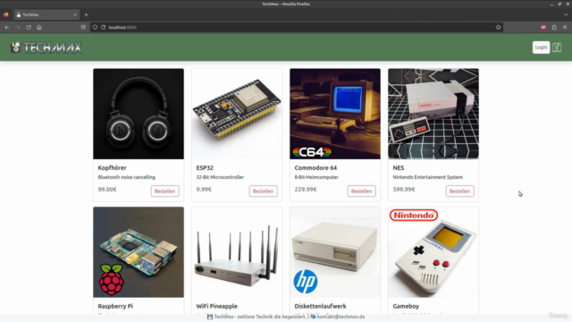 Django - Der umfangreiche Einsteigerkurs zur Webentwicklung – Screenshot 3