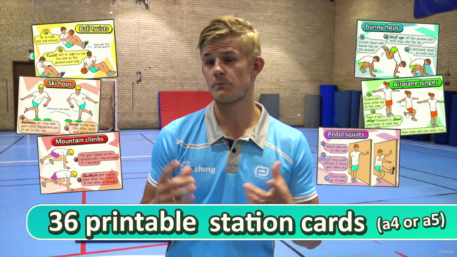Elementary Physical education: Fitness stations & circuits 1 – Screenshot 1