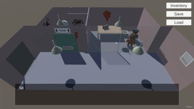 Point & Click Game Development Unity & Playmaker: No Code! – Screenshot 2
