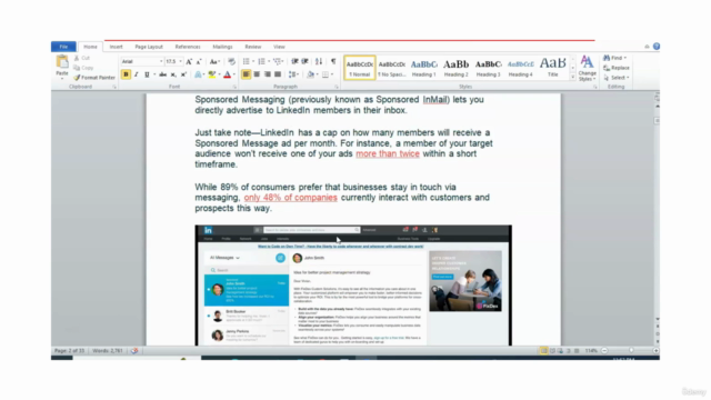 LinkedIn Ads/How to Create a LinkedIn Advertising Campaign – Screenshot 2