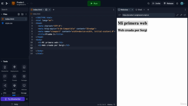 Programación para niños: Aprende a crear webs – Screenshot 4