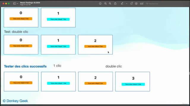Maîtrisez les Tests REACT.js avec RTL et JEST (FR) – Screenshot 4