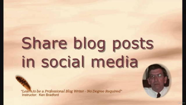 Learn to be a Professional Blog Writer - No Degree Required – Screenshot 4