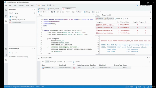 SAS Studio completo – Screenshot 1
