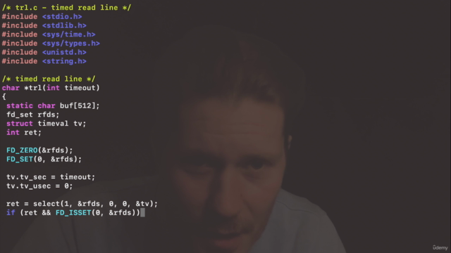 The Beginner's guide to Advanced C programming for Linux – Screenshot 3