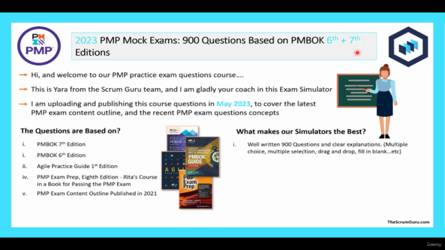 2024 PMP Mock Exams: 900 Questions Based on PMBOK 6th + 7th – Screenshot 3