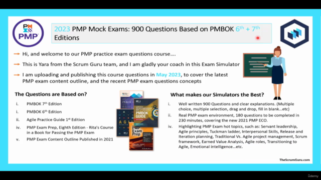 2024 PMP Mock Exams: 900 Questions Based on PMBOK 6th + 7th – Screenshot 4