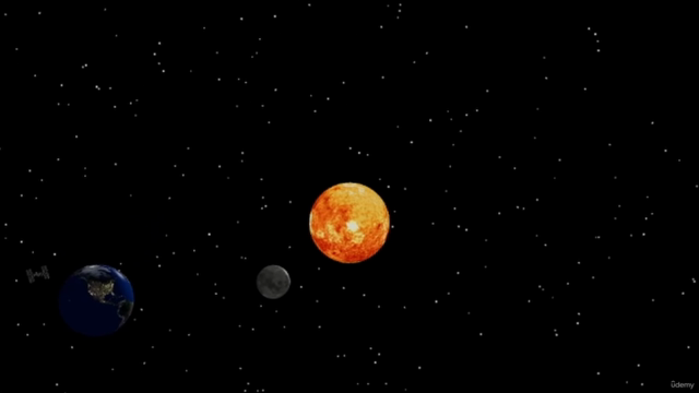 Create a Solar System with React Three Fiber - Screenshot_01