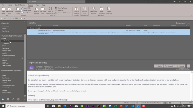 Learn Microsoft Outlook | Complete Microsoft Outlook Guide – Screenshot 3