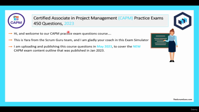 PMI CAPM Mock Exams, 2023 Updates: 450 Questions – Screenshot 1