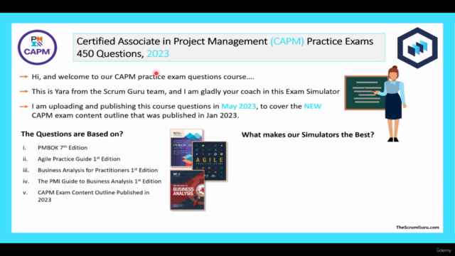 PMI CAPM Mock Exams, 2023 Updates: 450 Questions – Screenshot 3