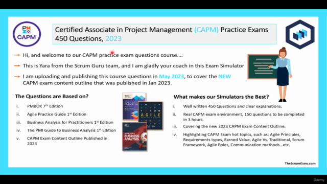 PMI CAPM Mock Exams, 2023 Updates: 450 Questions – Screenshot 4