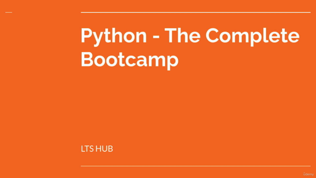 Python - The Complete Bootcamp – Screenshot 1